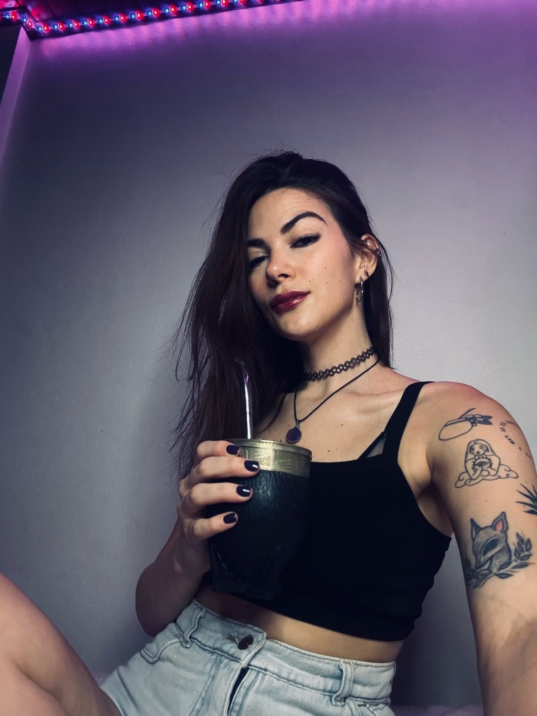 Paz on a live adult video chat on DirtyRoulette